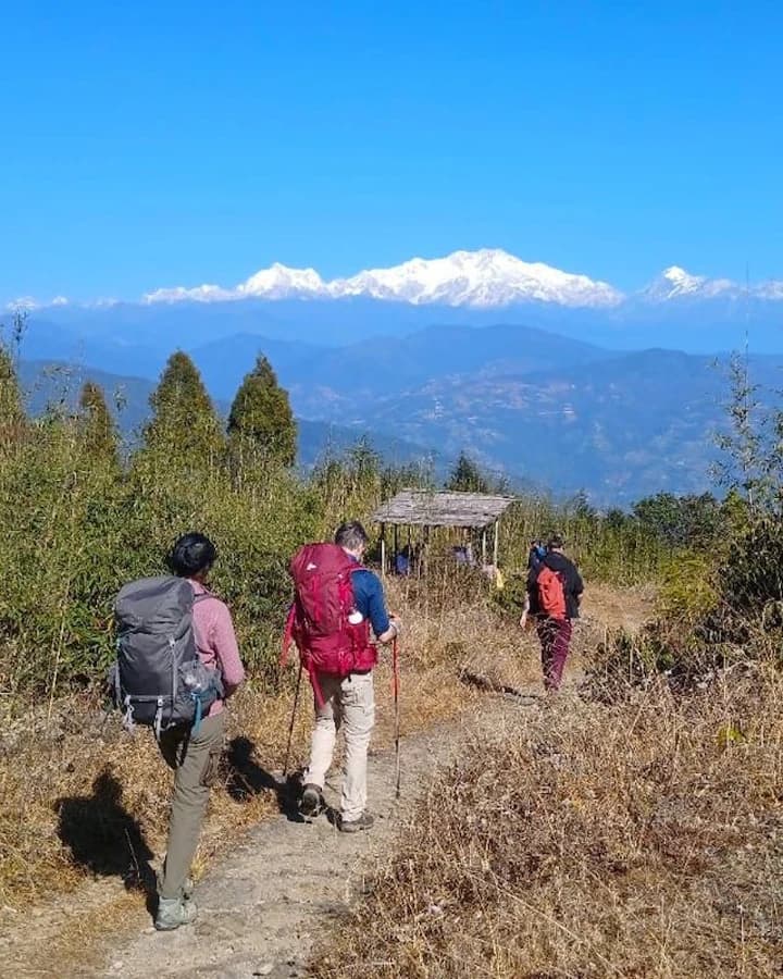 Mount Kanchenjunga range during Nature Walk