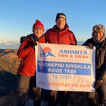 Pic at Sandakphu Top view point