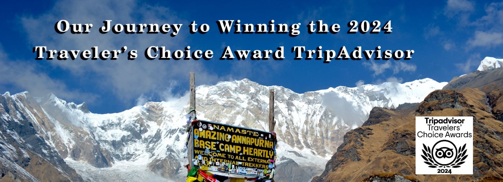 Celebrating Excellence : Trip Advisor's Traveler's Choice Award 2024